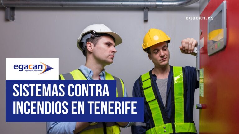 Sistemas contra incendios en Tenerife